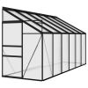 Greenhouse Anthracite Aluminum 262.7 ft³