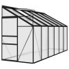 Greenhouse Anthracite Aluminum 262.7 ft³