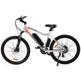 Ecotric Leopard Electric Mountain Bike (Bike Color: White)